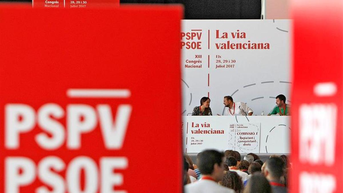 Imagen del XIII Congreso del PSPV-PSOE.
