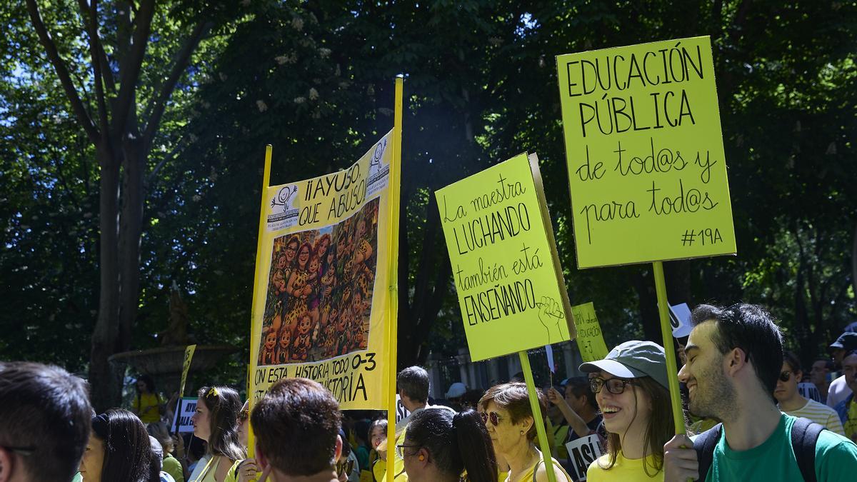 Sin plazas y con recortes: la educación privada gana terreno a la pública en el sur de Madrid