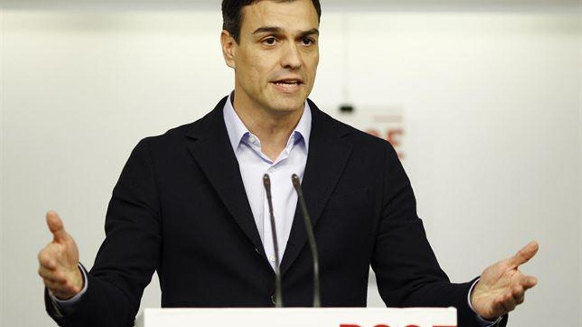 Sánchez no apoya que gobierne siempre la lista más votada