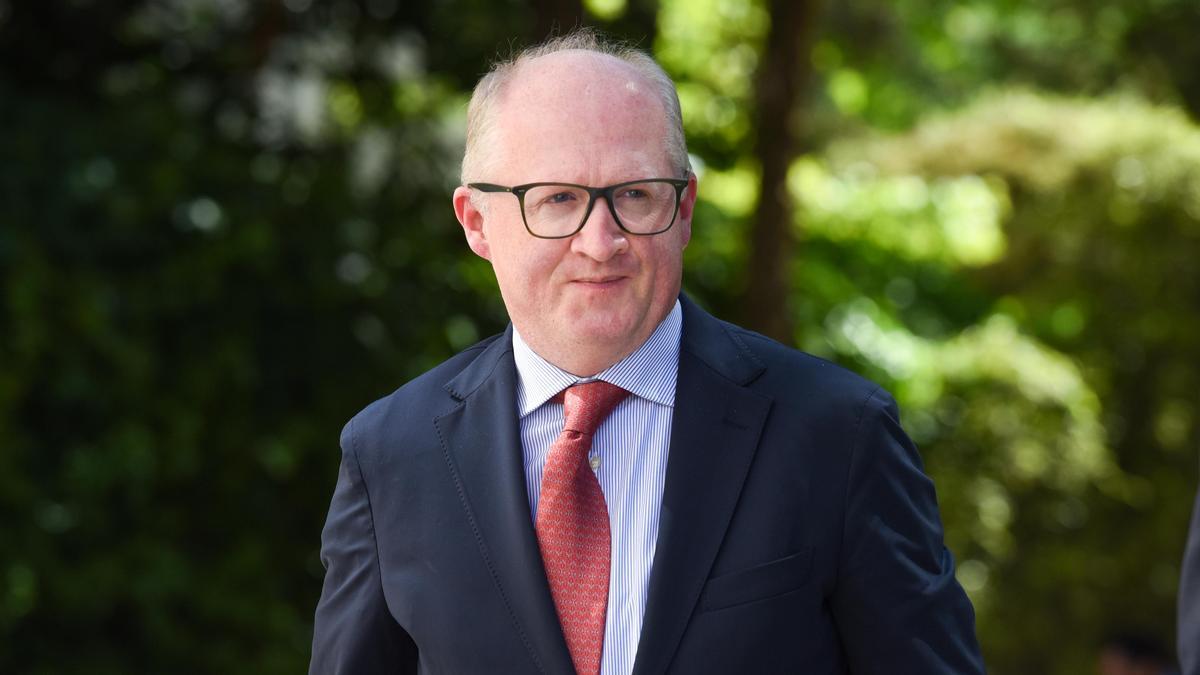 El economista jefe del Banco Central Europeo (BCE), Philip R. Lane.