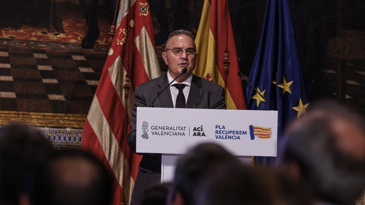 La factura que dejará Gan Pampols en la Generalitat Valenciana será de más de 100.000 euros