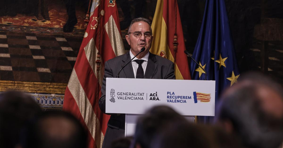 La factura que dejará Gan Pampols en la Generalitat Valenciana será de más de 100.000 euros