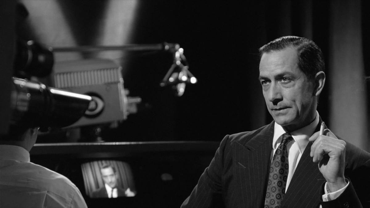 Fotograma de 'Buenas noches y buena suerte'.