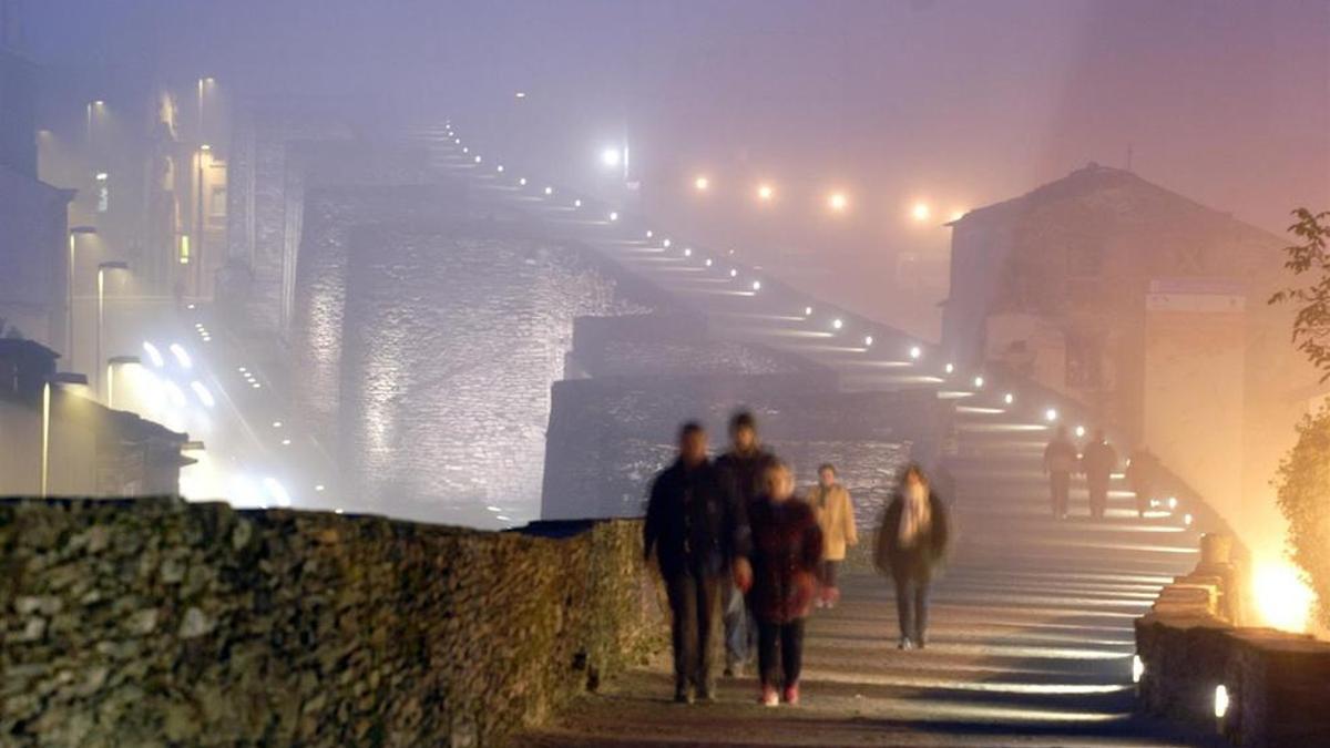 Dispositivo especial para localizar a un violador en Lugo.
