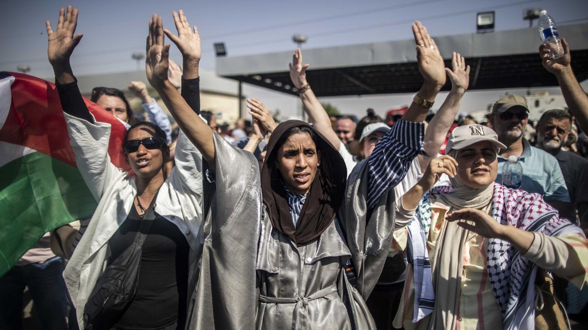 Crónica de un bloqueo: así impidió el Egipto de Al Sisi la marcha mundial por Gaza