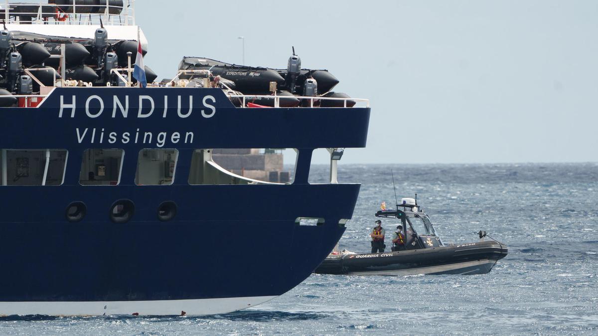 El crucero MV Hondius atracará en el puerto de Granadilla por el mal tiempo
