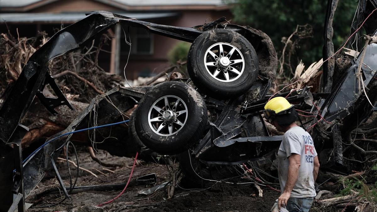 Imagen de los destrozos provocados por las inundaciones en Texas