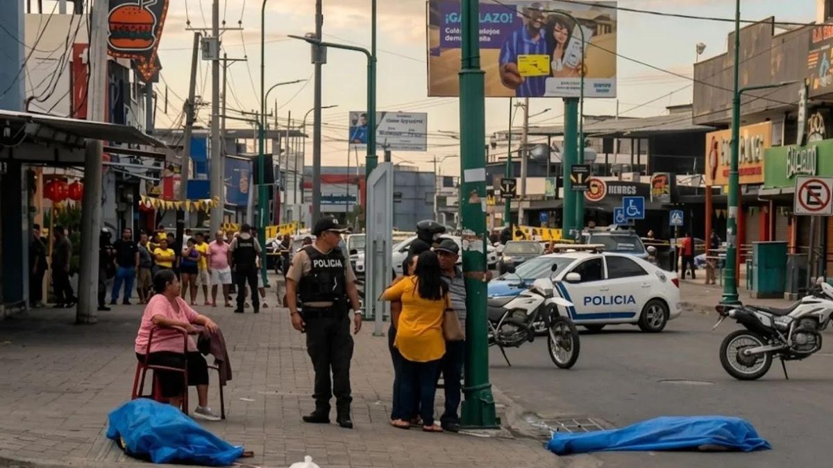 Los cuerpos de la fiscal y de su hermana en Manta.