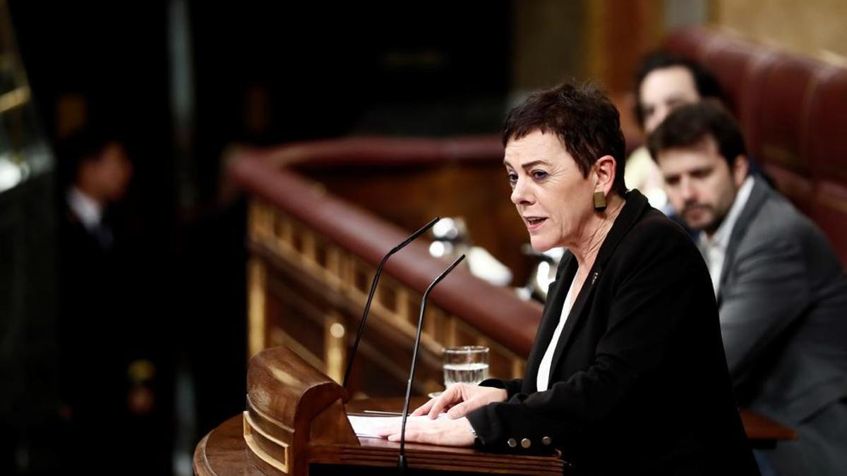 La portavoz de EH Bildu en el Congreso, Mertxe Aizpurua.