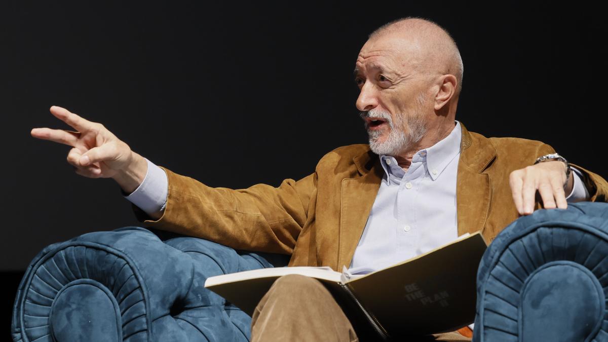 Rueda de prensa de Arturo Pérez-Reverte y Jesús Vigorra, a 2 de febrero de 2026.