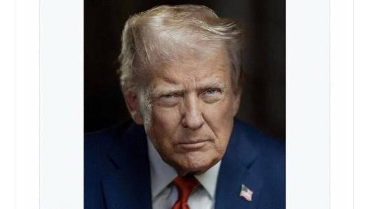 Captura de una publicación en la cuenta en Truth Social @realDonaldTrump del presidente de Estados Unidos, Donald Trump.