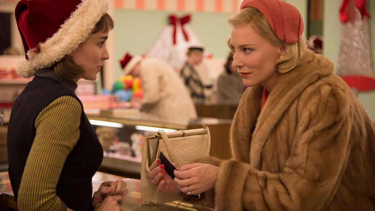 Rooney Mara y Cate Blanchett en 'Carol'.