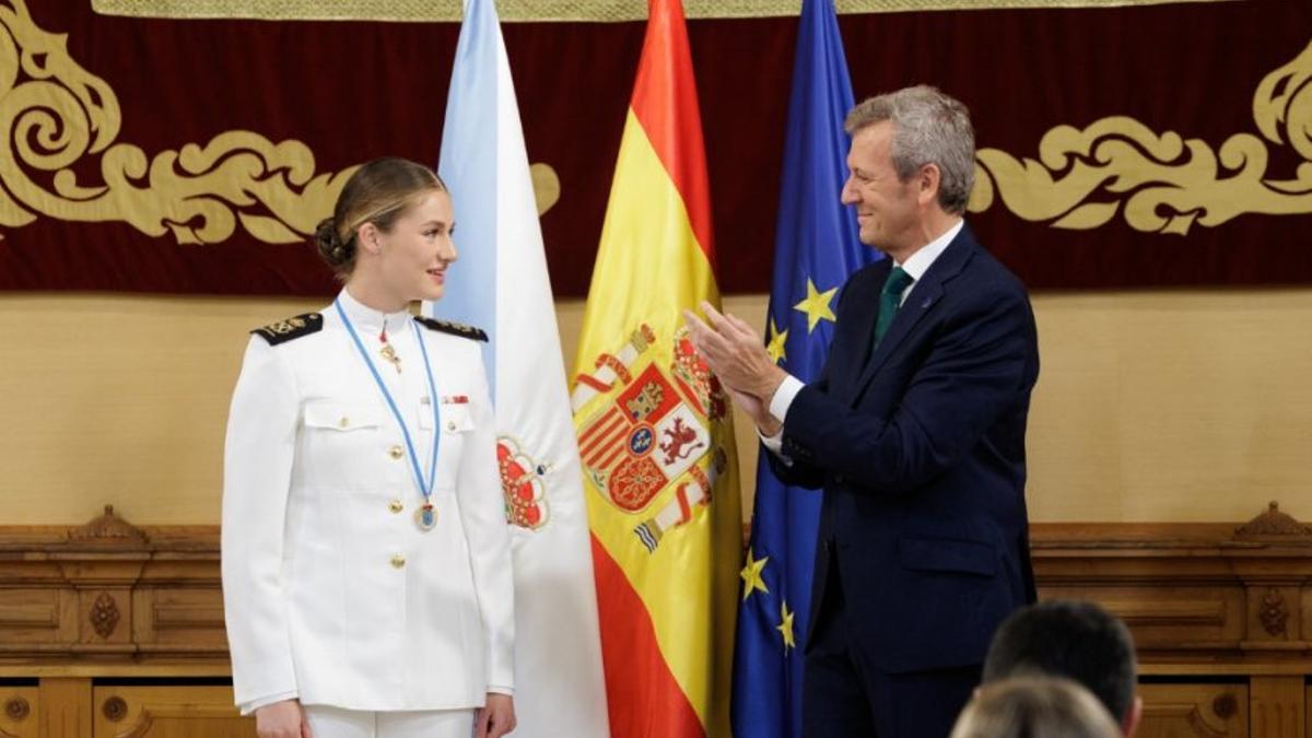 La Xunta reforma la Medalla de Galicia tras entregársela a la princesa Leonor sin ponderar sus méritos