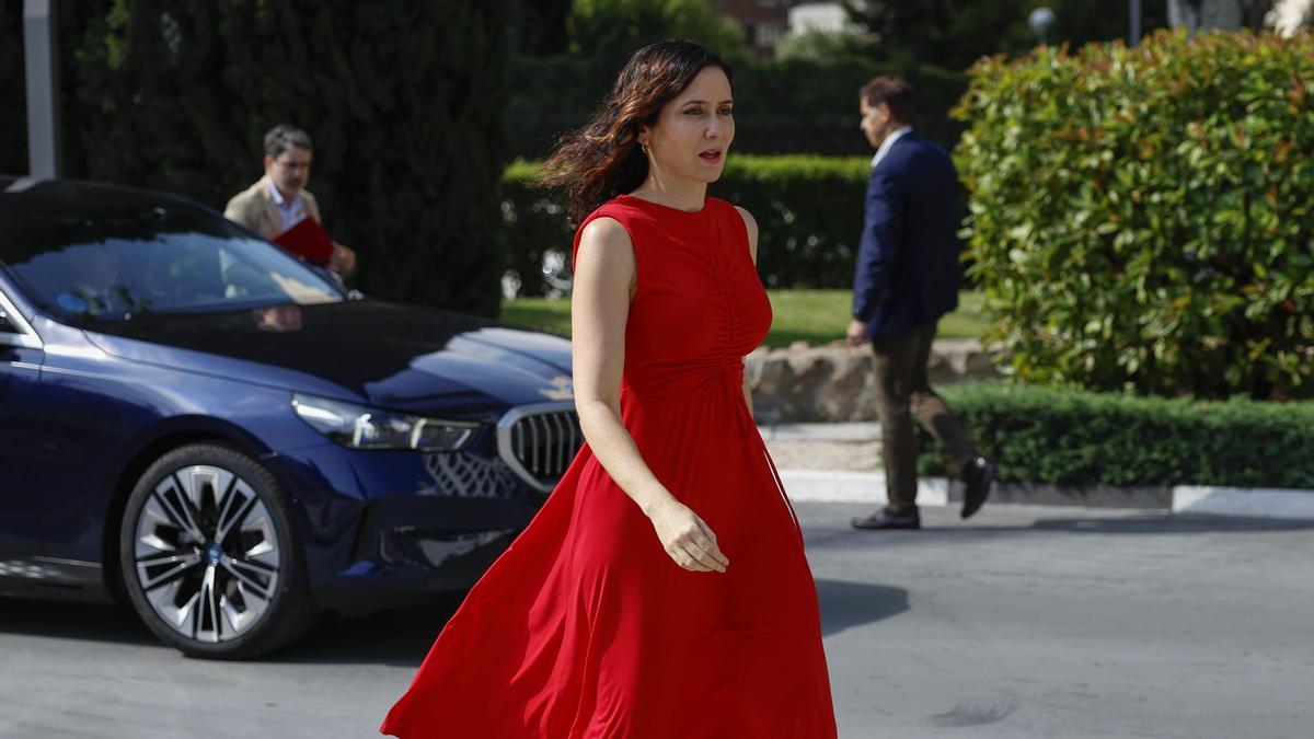 Isabel Díaz Ayuso participa en la inauguración del II Foro Salud organizado por el digital elEconomista, este martes en Madrid.