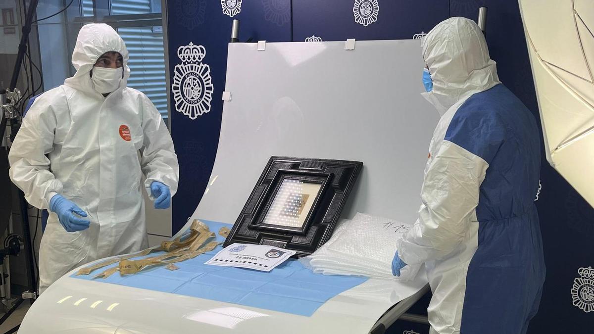La policía investiga la desaparición de un cuadro de Picasso.