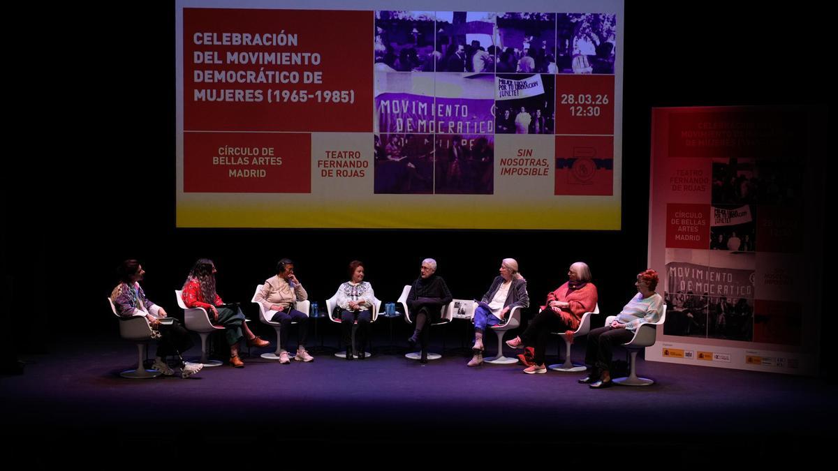 Celebración del Movimiento Democrático de Mujeres (1965-1985)