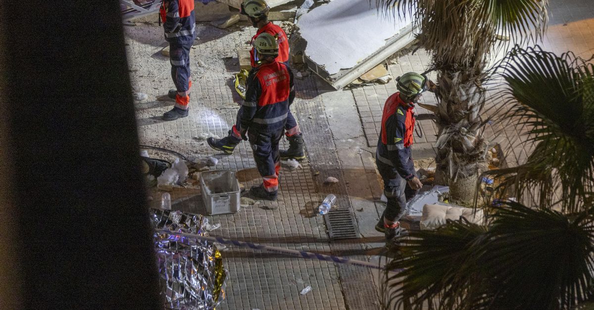 Al menos cuatro muertos y 16 heridos en el derrumbe de un edificio en Palma