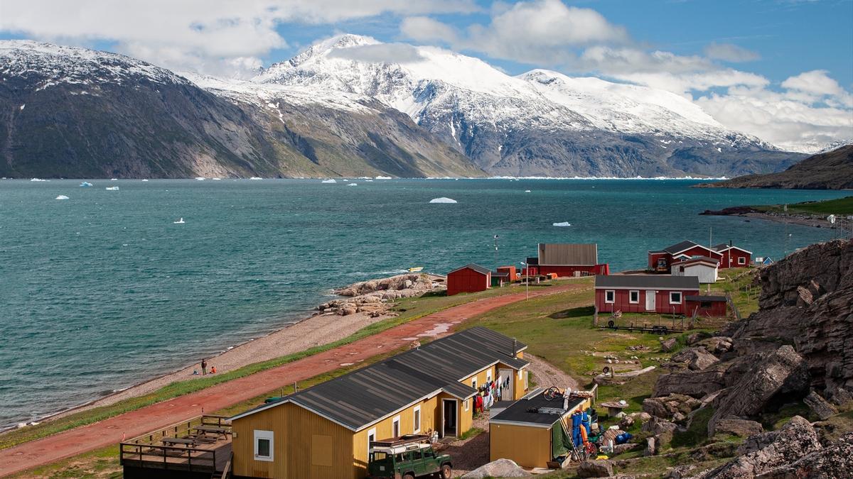 Foto de Archivo del fiordo de Erik, sur de Groenlandia, a 20 de junio de 2009.