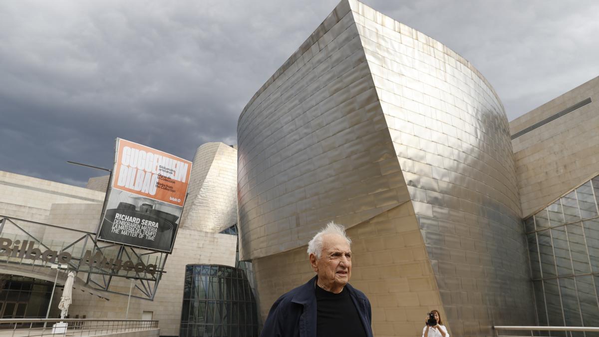 Muere a los 96 años el arquitecto Frank Gehry, autor del Guggenheim de Bilbao
