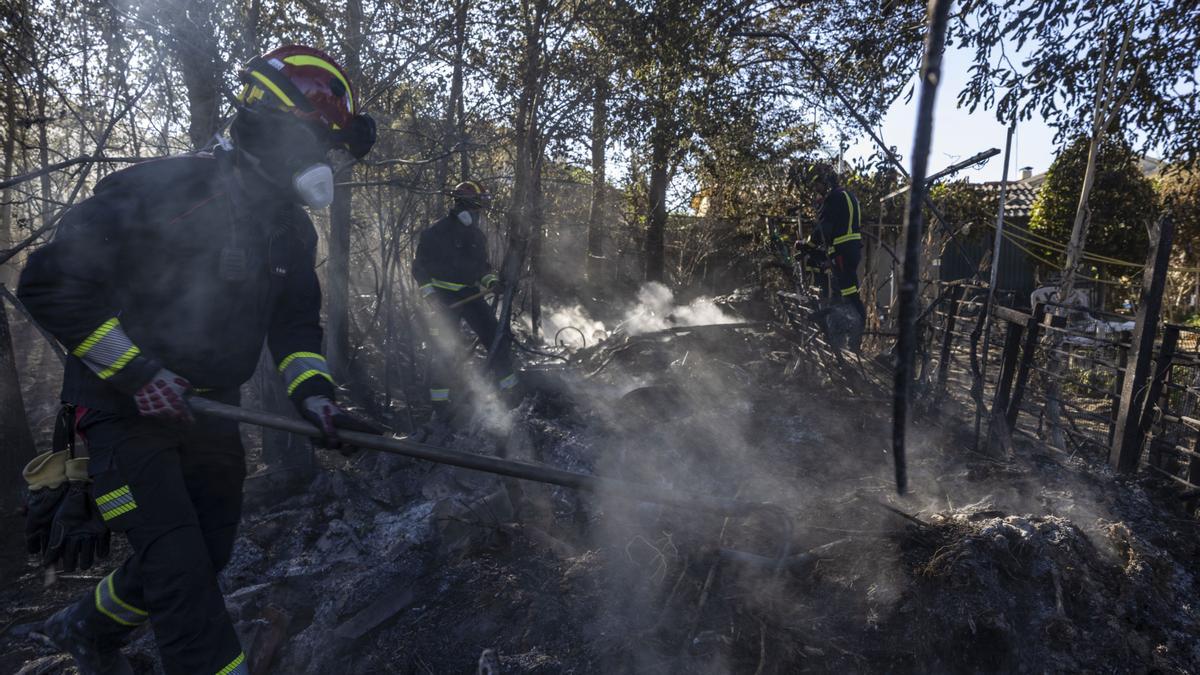 El incendio de Méntrida (Toledo) que también afecta a Madrid ya está estabilizado