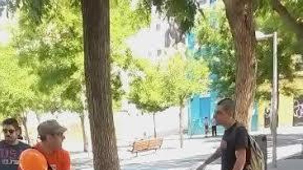 Ciudadanos denuncia la agresión a miembros de una mesa informativa del partido en Vallecas