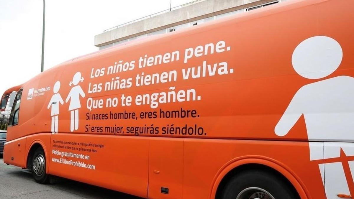 Autobús de Hazte Oír.