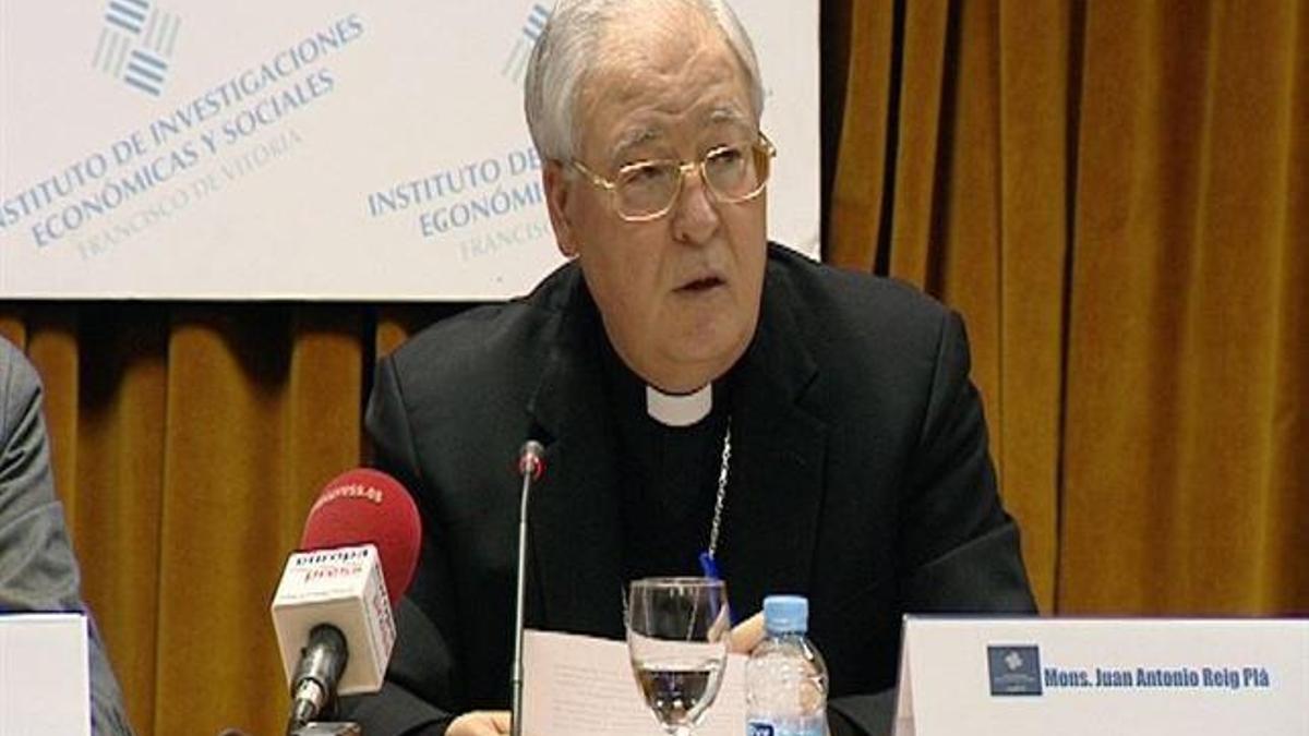 El obispo emérito de Alcalá de Henares, Juan Antonio Reig Pla