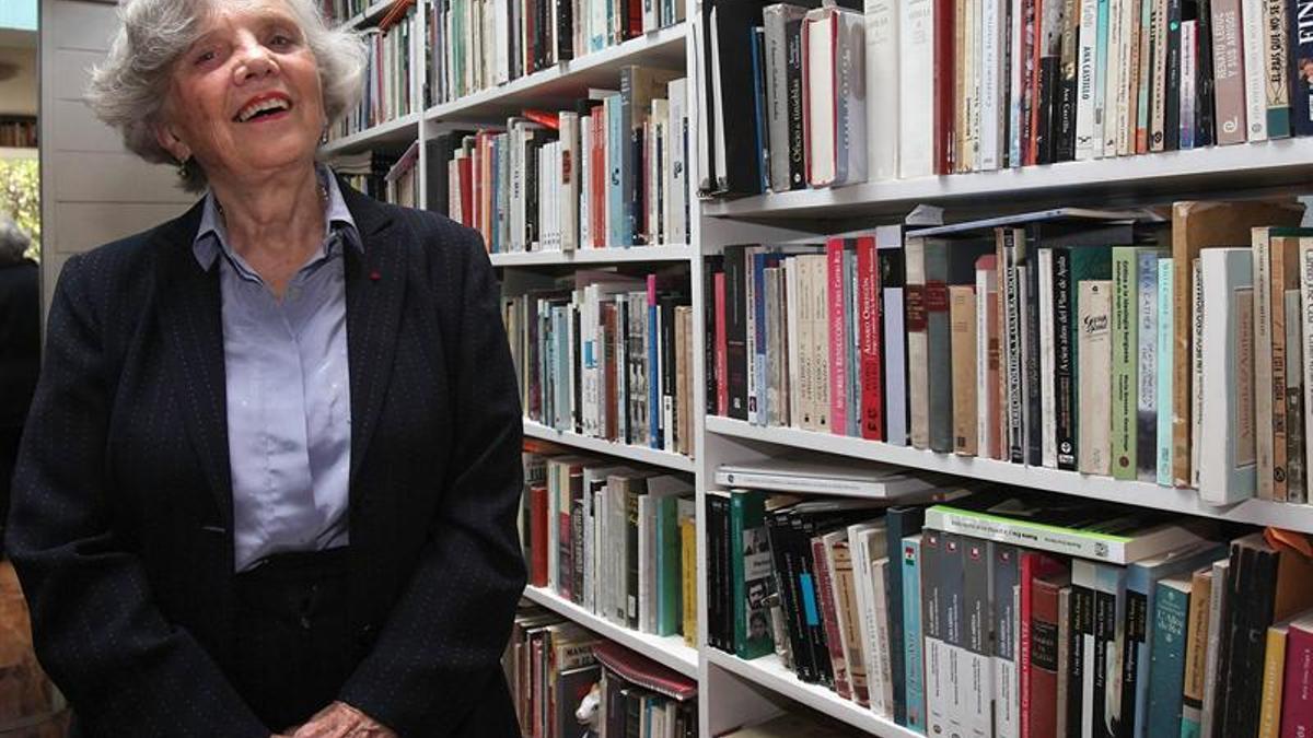 La escritora mexicana Elena Poniatowska.