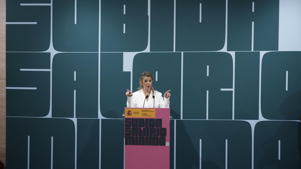 Yolanda Díaz pide un 