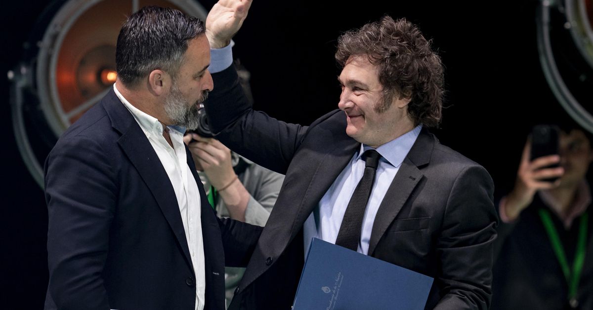 Ayuso se alía con Milei en su guerra contra Sánchez y arrebata a ...