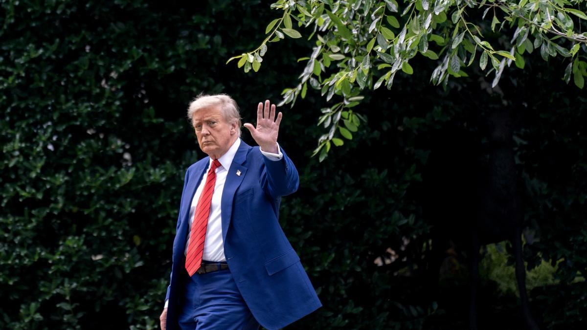 El presidente estadounidense Donald Trump