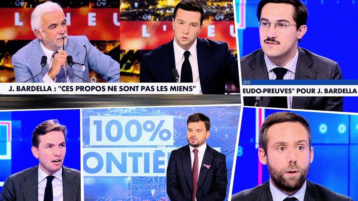 La cadena insignia de Bolloré pone sus emisiones al servicio de la defensa de Jordan Bardella