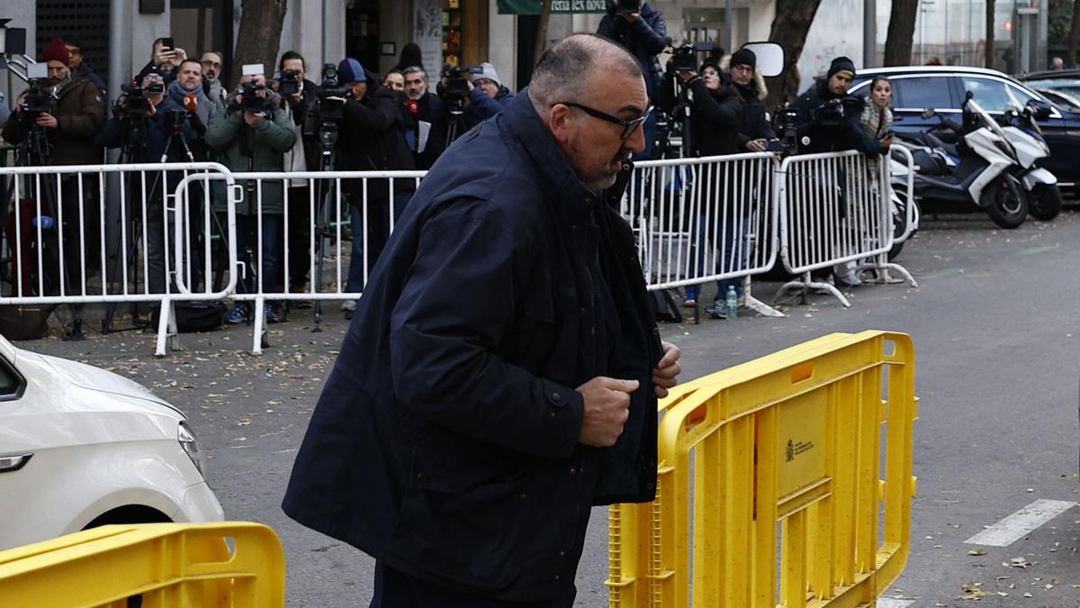 Koldo García a su llegada al Tribunal Supremo en una imagen de archivo.