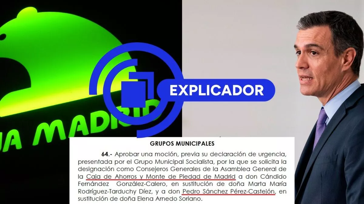 La etapa de Pedro Sánchez en Caja Madrid: