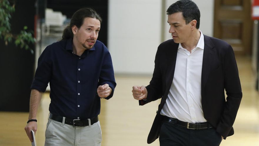 Los puntos de partida de PSOE, Ciudadanos y Podemos en la negociación a tres bandas