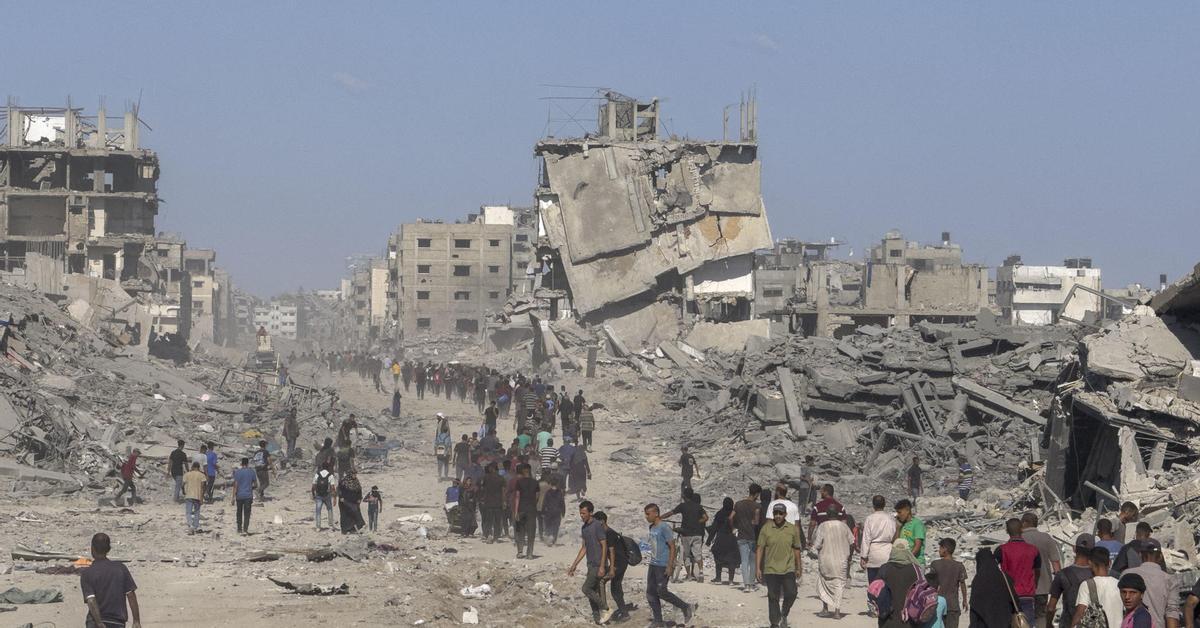 El primer día de alto al fuego en Gaza regala una "noche tranquila" a los palestinos