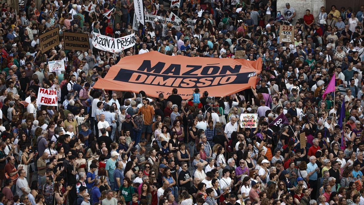 Una manifestación pedirá el próximo 29 de noviembre el enjuiciamiento de Carlos Mazón