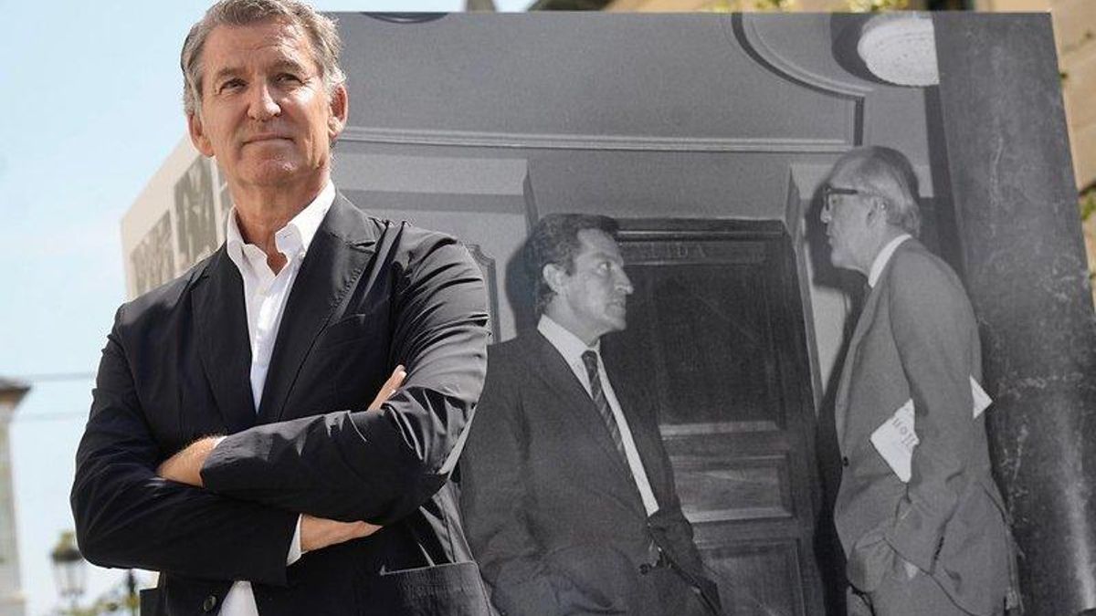 Feijóo en Ribadeo este martes en el centenario del nacimiento de Leopoldo Calvo-Sotelo.