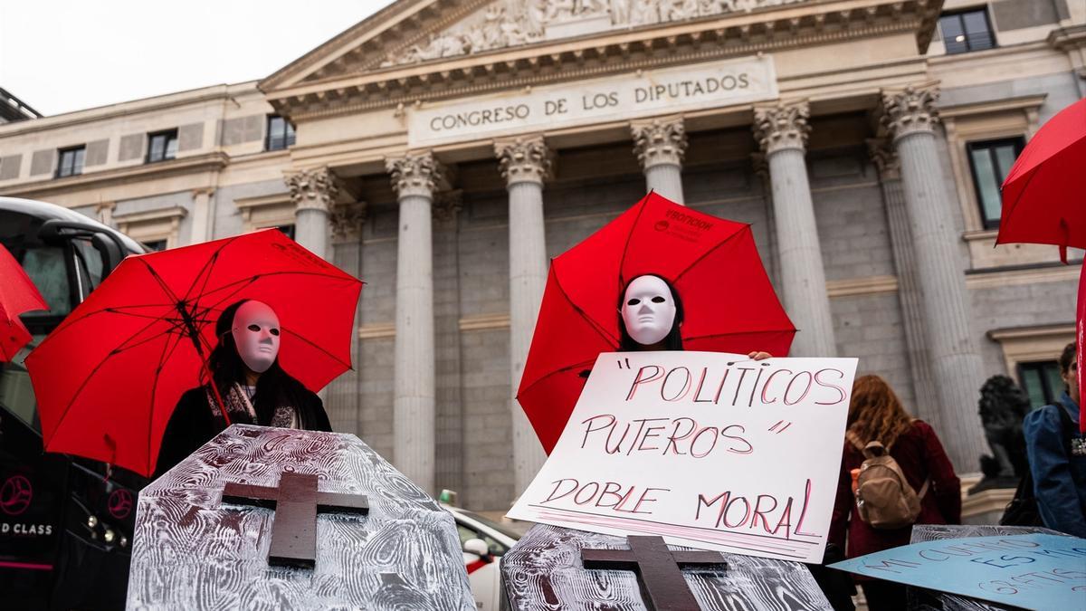 El movimiento feminista reclama una ley para abolir la prostitución en España