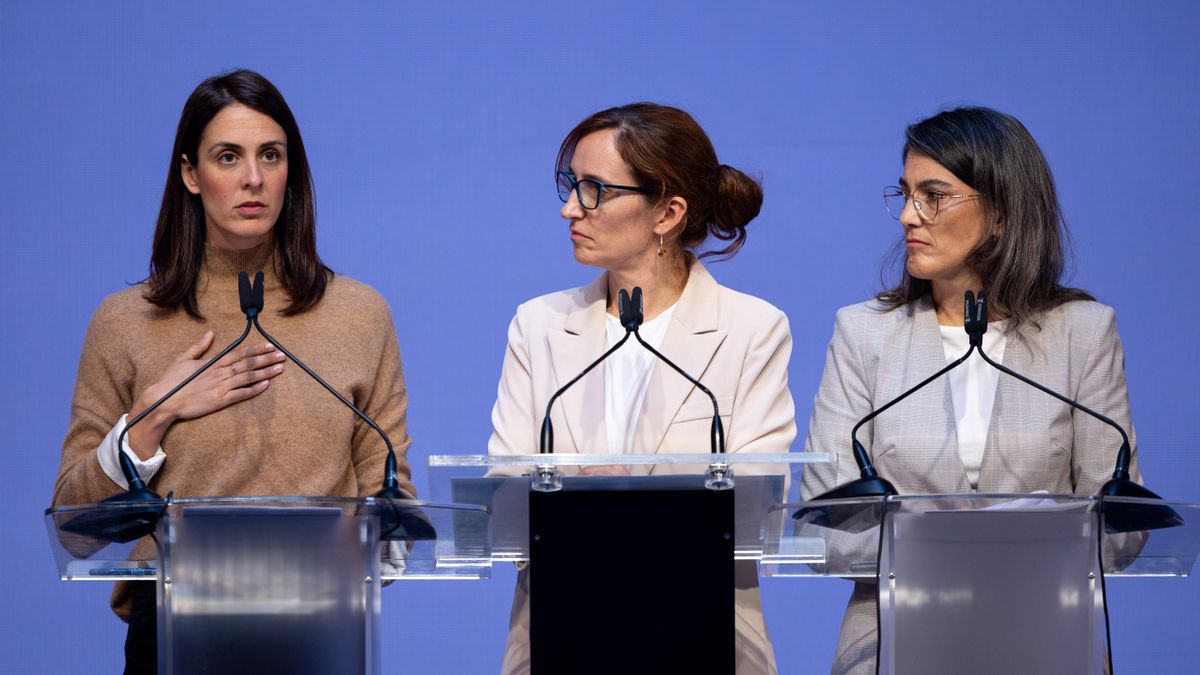 Rueda de Prensa de Mónica García, Manuela Bergerot y Rita Maestre