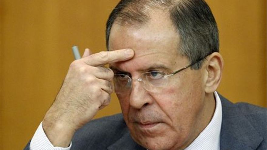 El ministro de Exteriores de Rusia, Sergei Lavrov.