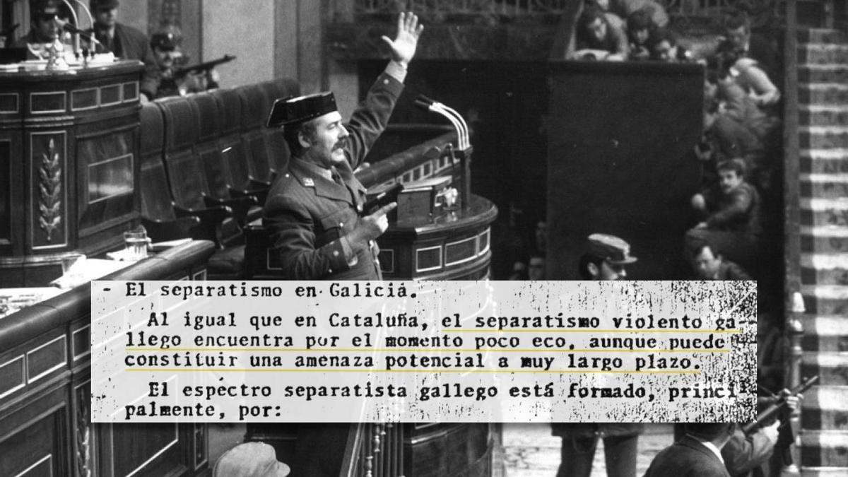 'Informe semestral sobre la amenaza interior' del Ministerio de Defensa datado 13 días antes del 23-F.