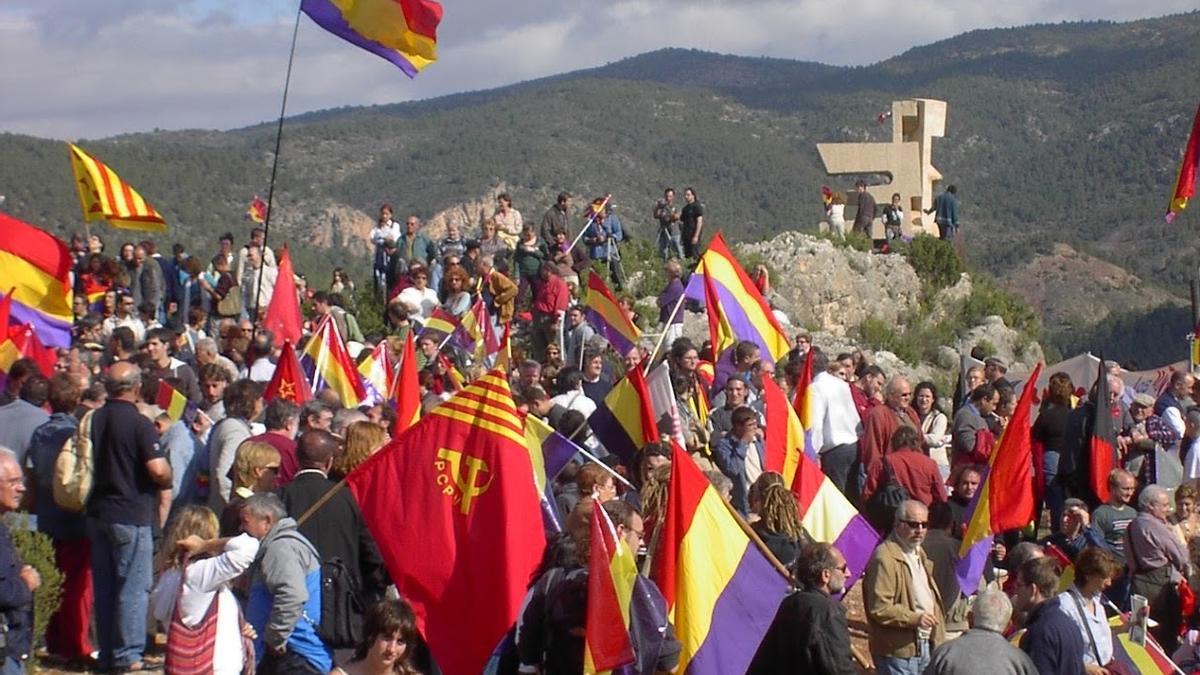 Homenaje a los guerrilleros en Santa Cruz de Moya