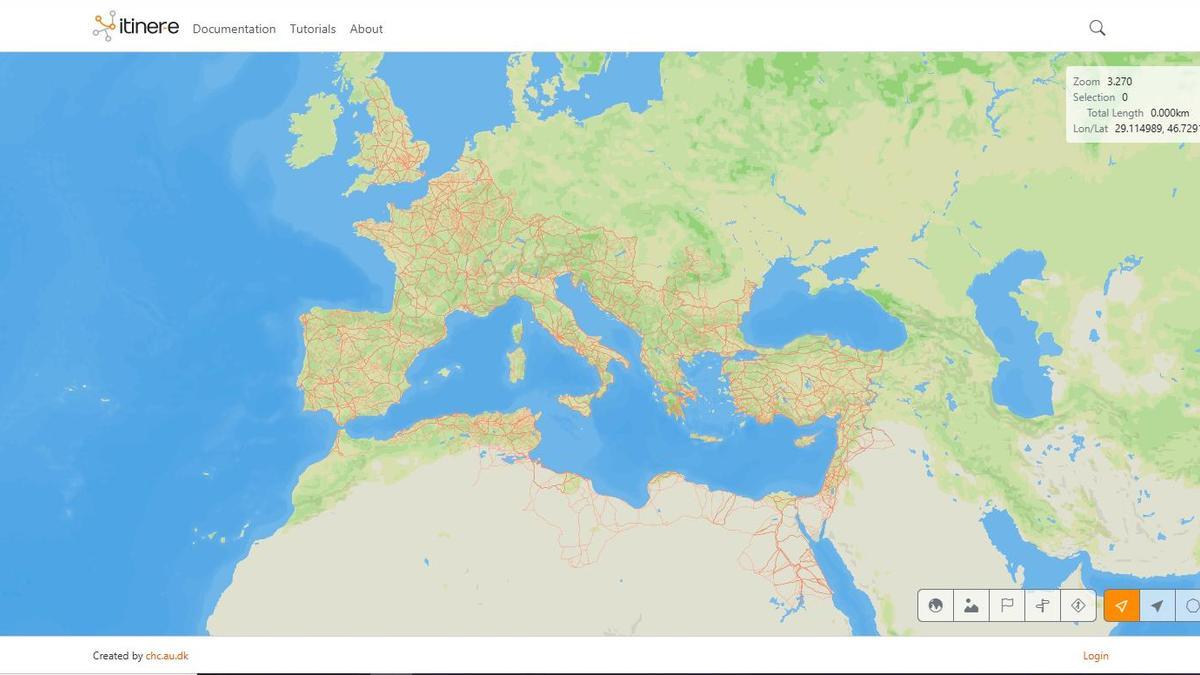 Captura la web itiner-e