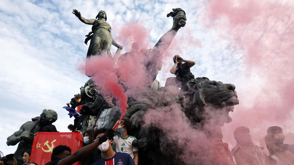"Institutos abandonados, juventud sacrificada": la protesta estudiantil sacude Francia