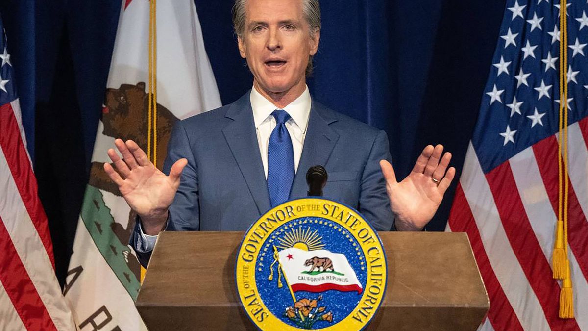 Archivo - El gobernador de California, Gavin Newsom
