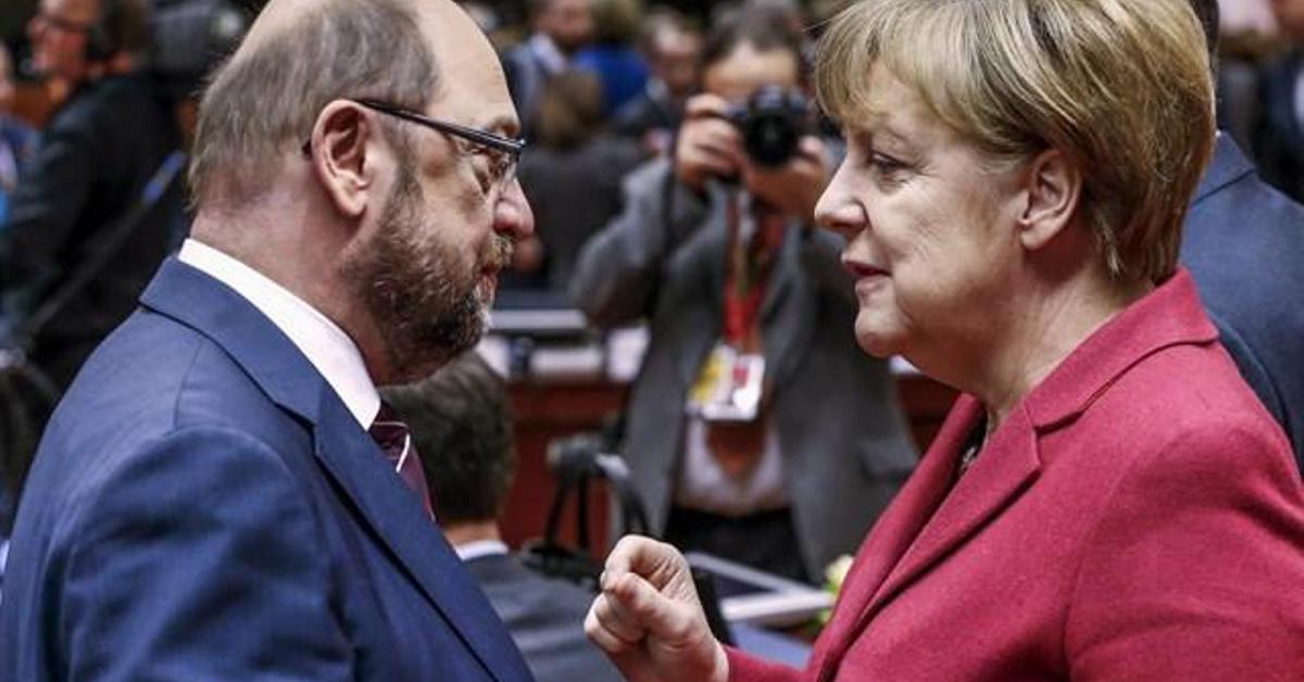 Merkel y los socialdemócratas superan el plazo autoimpuesto para un acuerdo de gobierno en Alemania Merkel y los socialdemócratas superan el plazo autoimpuesto para un acuerdo de gobierno en Alemania