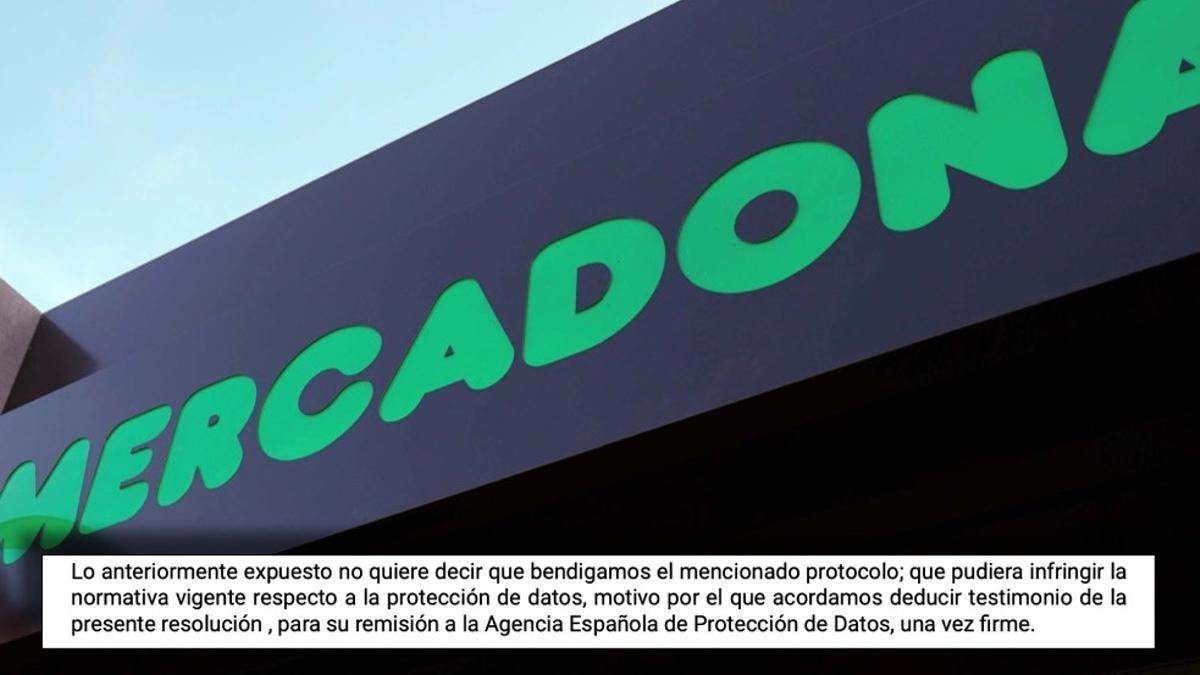 La justicia pide a Protección de Datos rastrear el control de bajas de Mercadona en Galicia por usar datos 