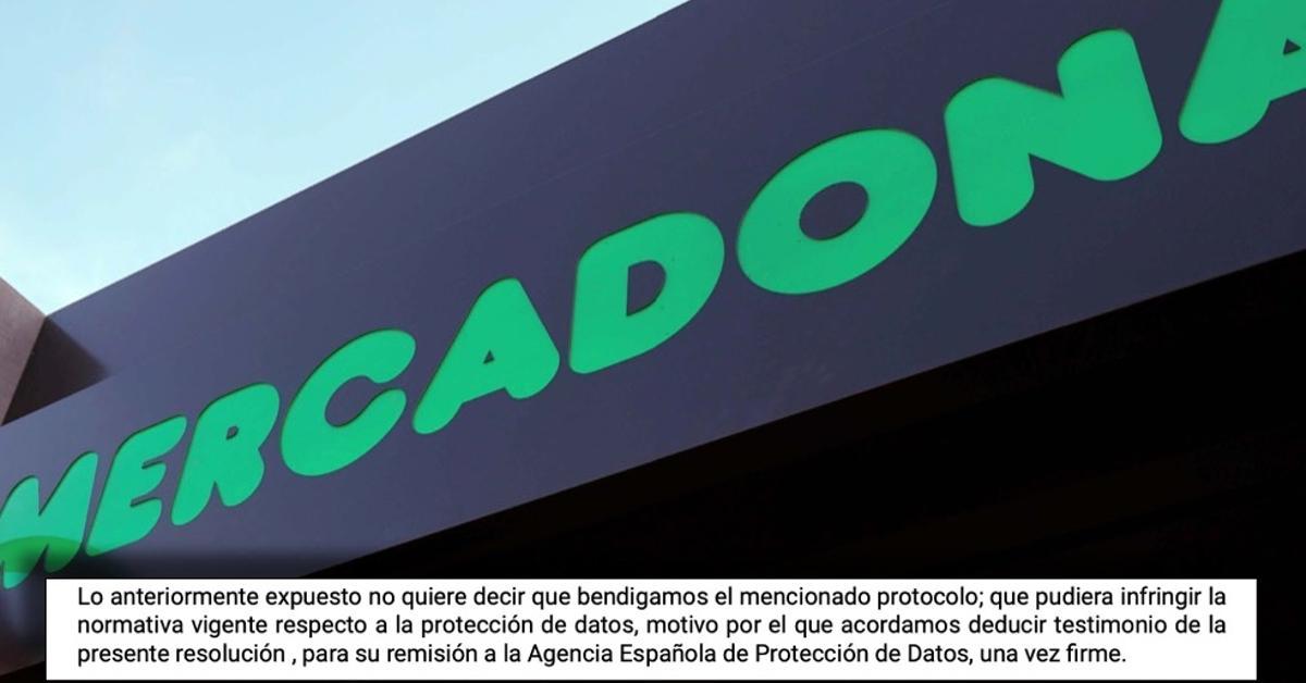 La justicia pide a Protección de Datos rastrear el control de bajas de Mercadona en Galicia por usar datos "sensibles"