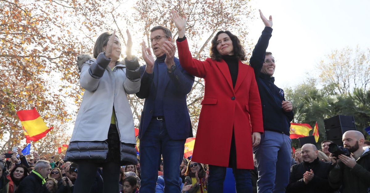 El PP congrega a 8.000 personas en su protesta menos numerosa contra la ...